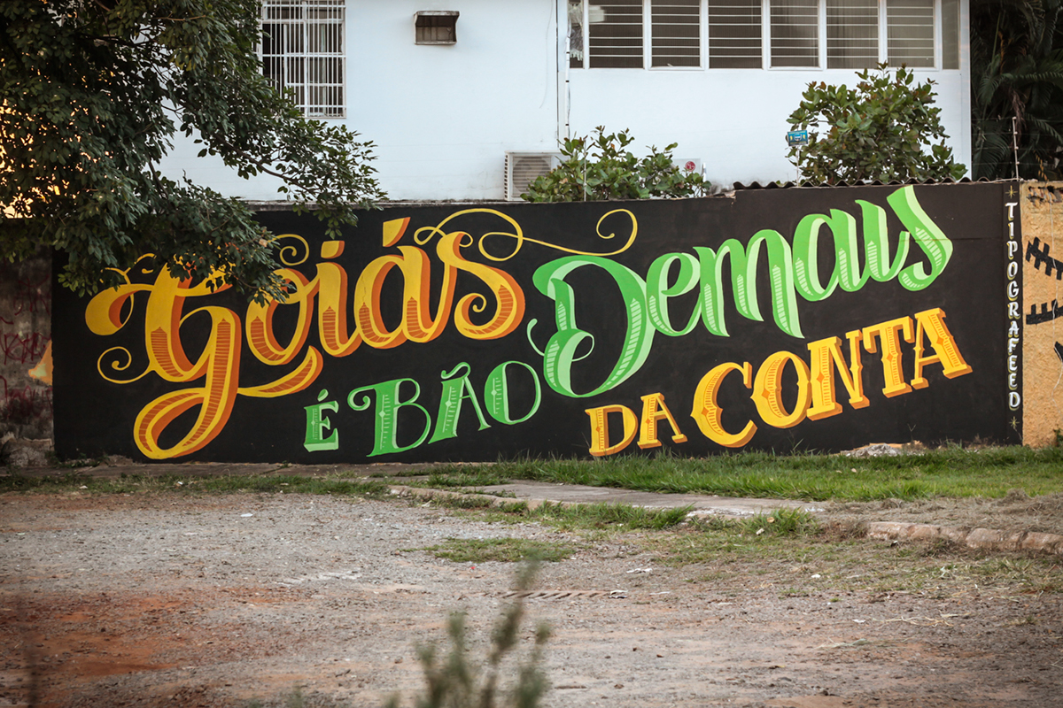 lettering Goiás goiânia grafite