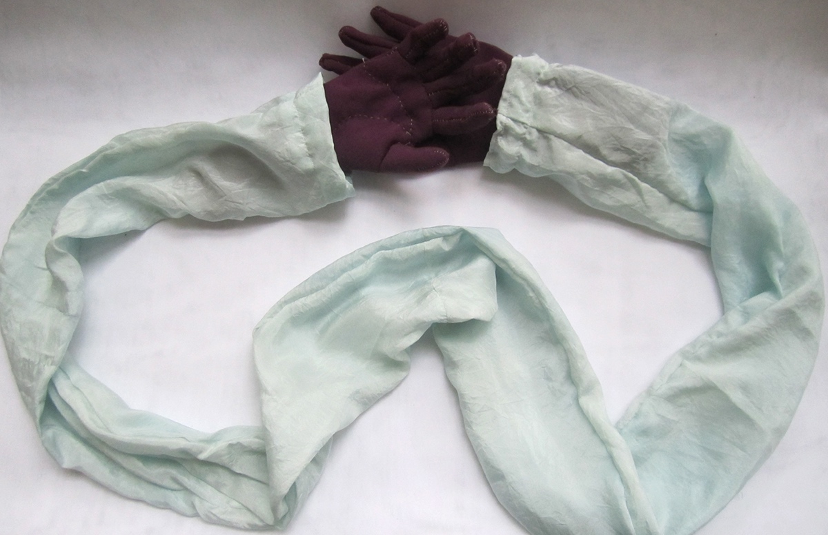 HoldingHands Smart Textiles Unravel the Code MICA Anna Wolfe scarf Arduino servo hands