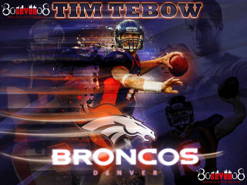 Tim Tebow Devener Broncos 80seven08