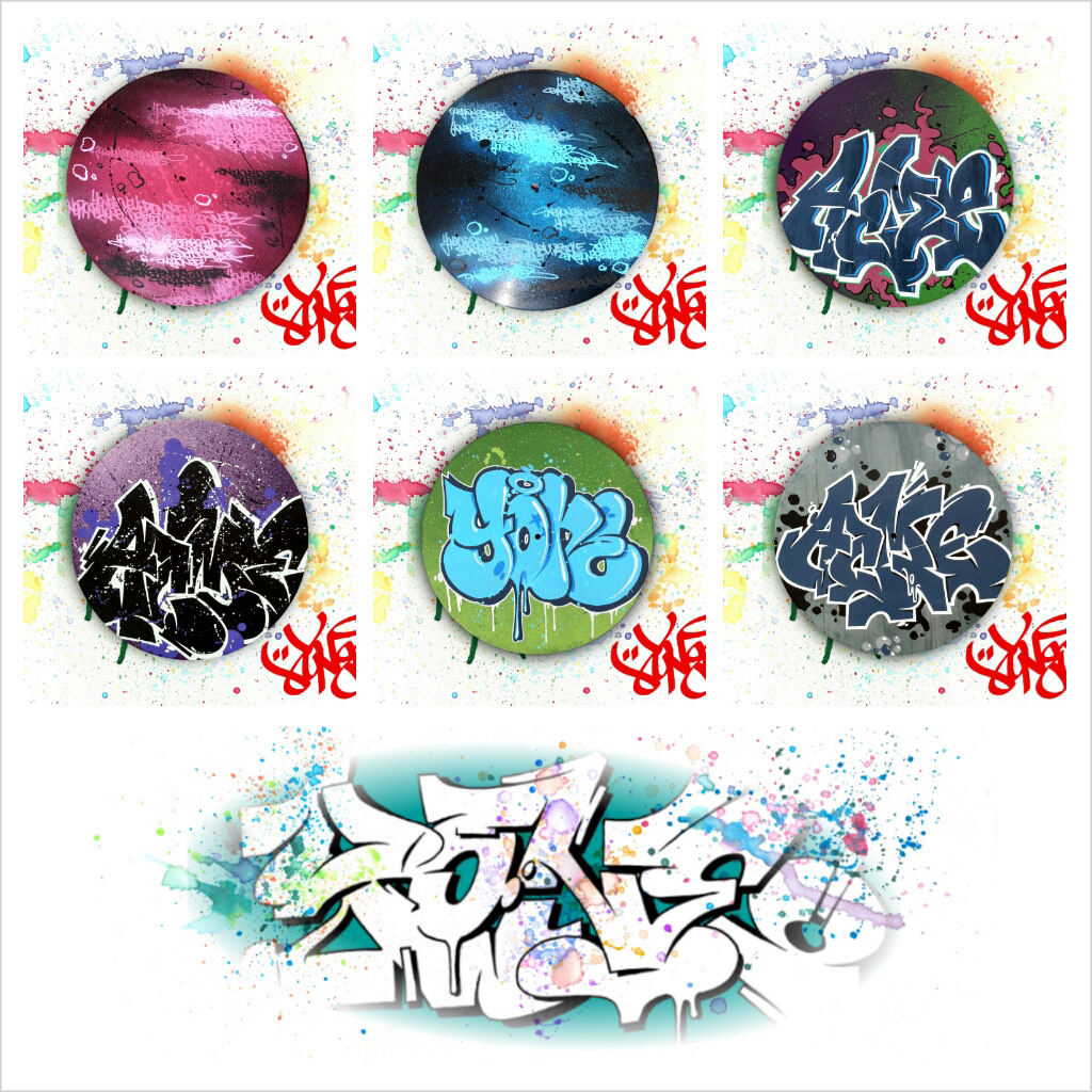 art Custom Graffiti letters NSK smf sprayer V13 vinyles welsch yone
