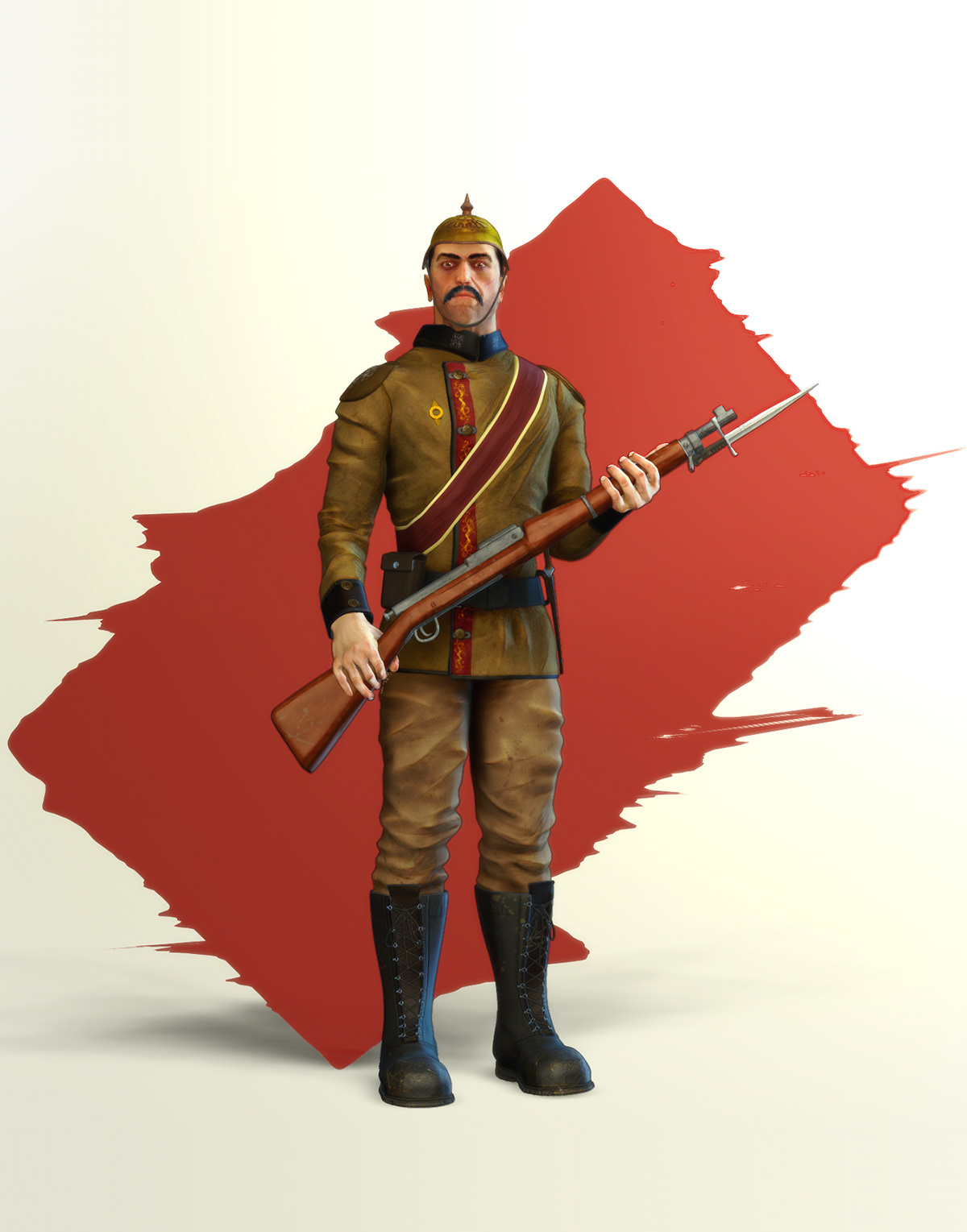 soldier WWI Character game
