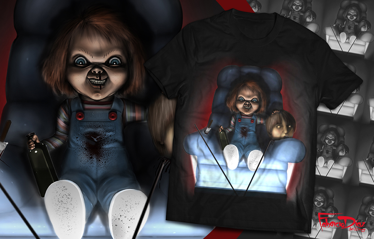 chucky Famous Monsters Horror Movies Fan Art child's play