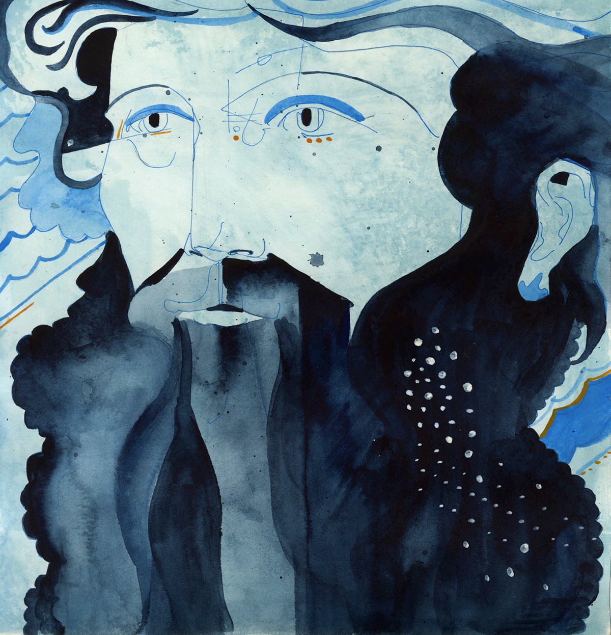 mythology greek sea blue azur poseidon editorial