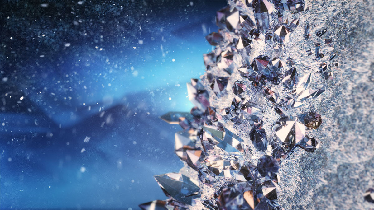 ictv Christmas crystals
