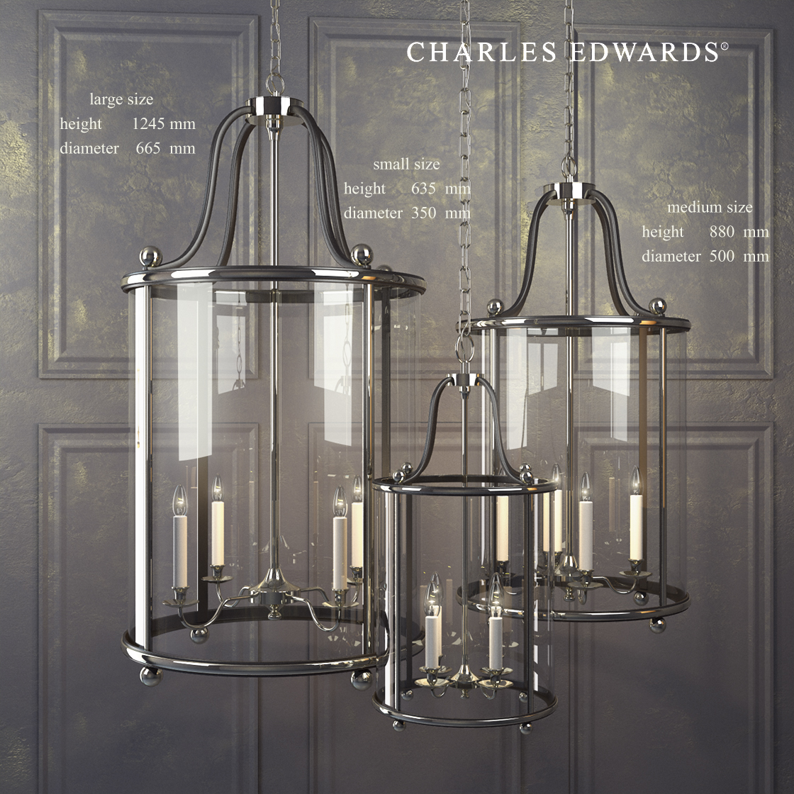CHARLES EDWARDS SOVOY lantern