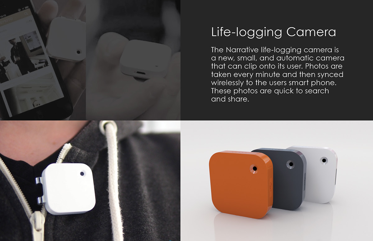 Leica andrew aguinaldo camera Lifelogging concept Renders