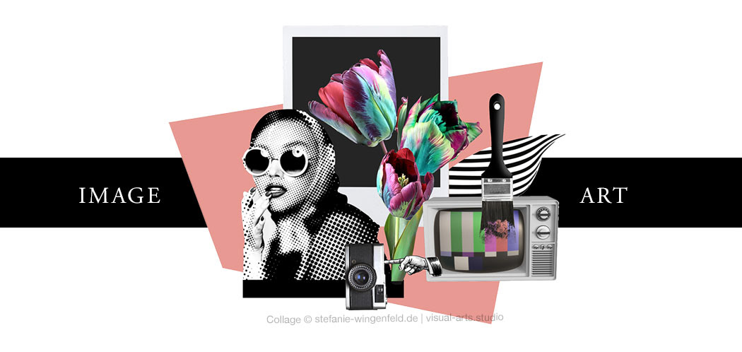 collage art black and white creative arts Editorial Illustration Digital Art  collage color concept art Stefanie Wingenfeld