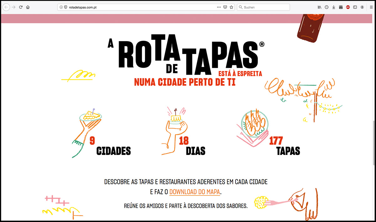 ILLUSTRATION  Estrella Damm advertisement ads tapas Food  Portugal kati szilagyi katiszi