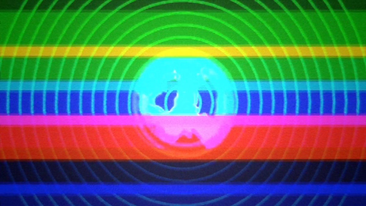 aliens cartoon rainbow sexy crazy party music video Promotional neon galaxy monotron