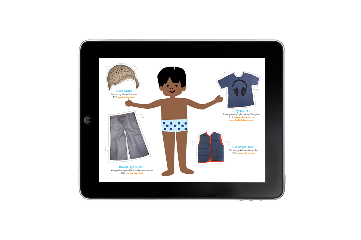 Adobe Portfolio Digital Magazine kids modern design children magazine app iPad digital publishing suite DPS kids magazine