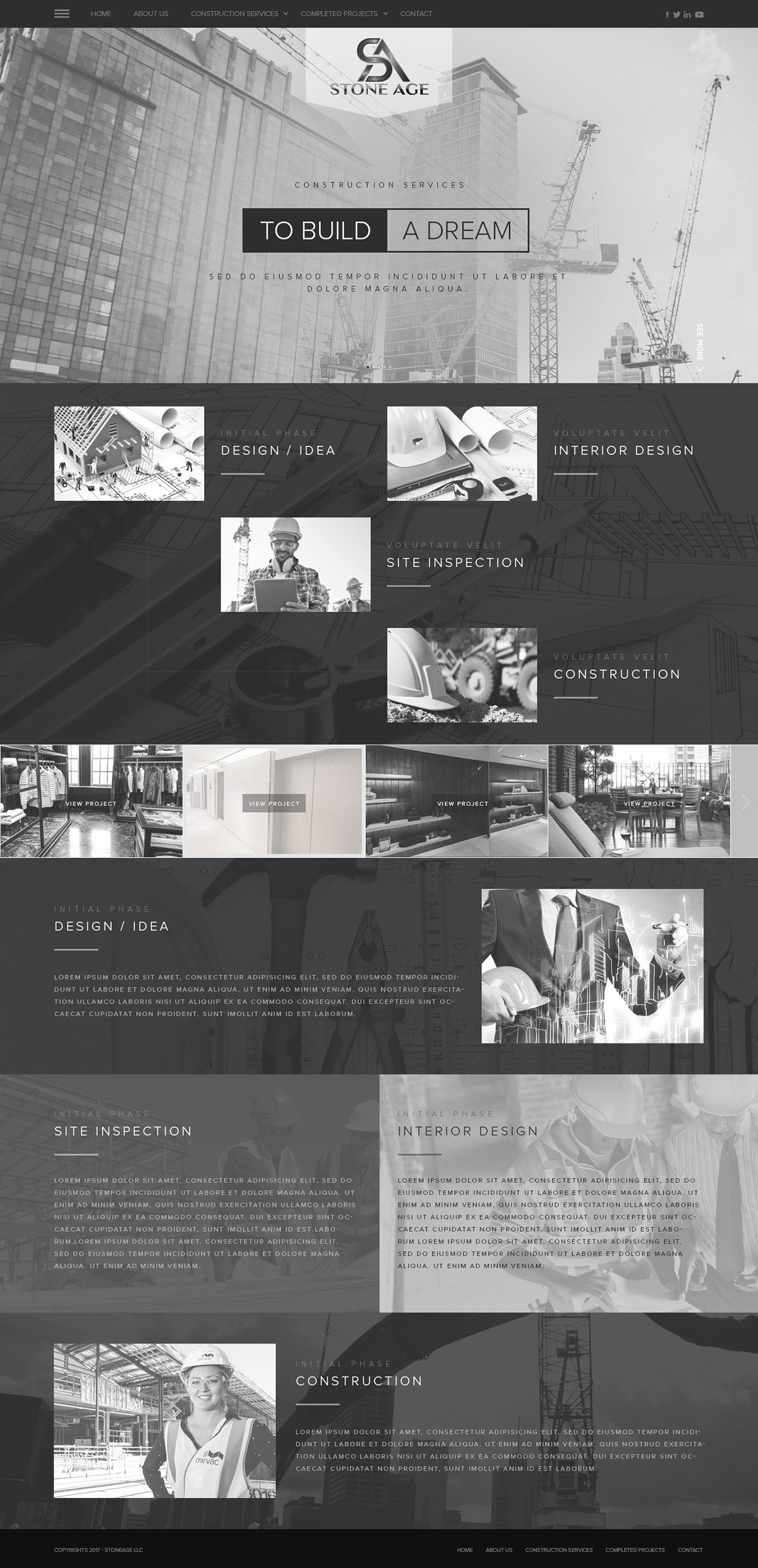 Web Design  Website visual design Adobe Photoshop psd UI/UX Creative Design
