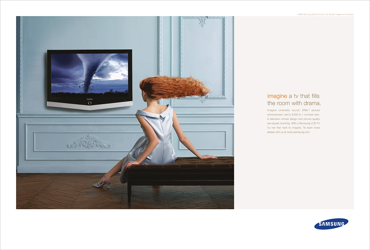 Adobe Portfolio Samsung Plasma tv