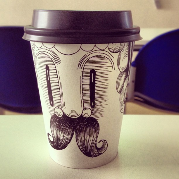 coffeecup  cup draw mrcup señorvaso kartess art handmade pen Marker