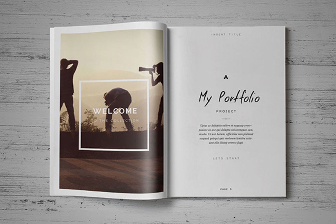 a4 art Booklet brochure catalog clean creative delicate design editorial indie Lookbook mag magazine minimal
