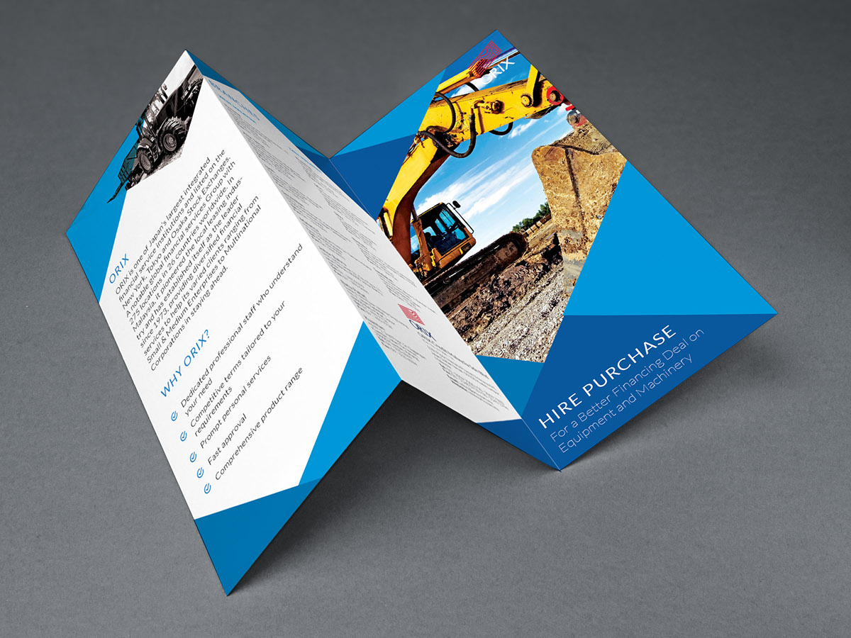 Flyer Design brochure design Print Media tri-fold brochure Infomercial Brochure Company Brochure