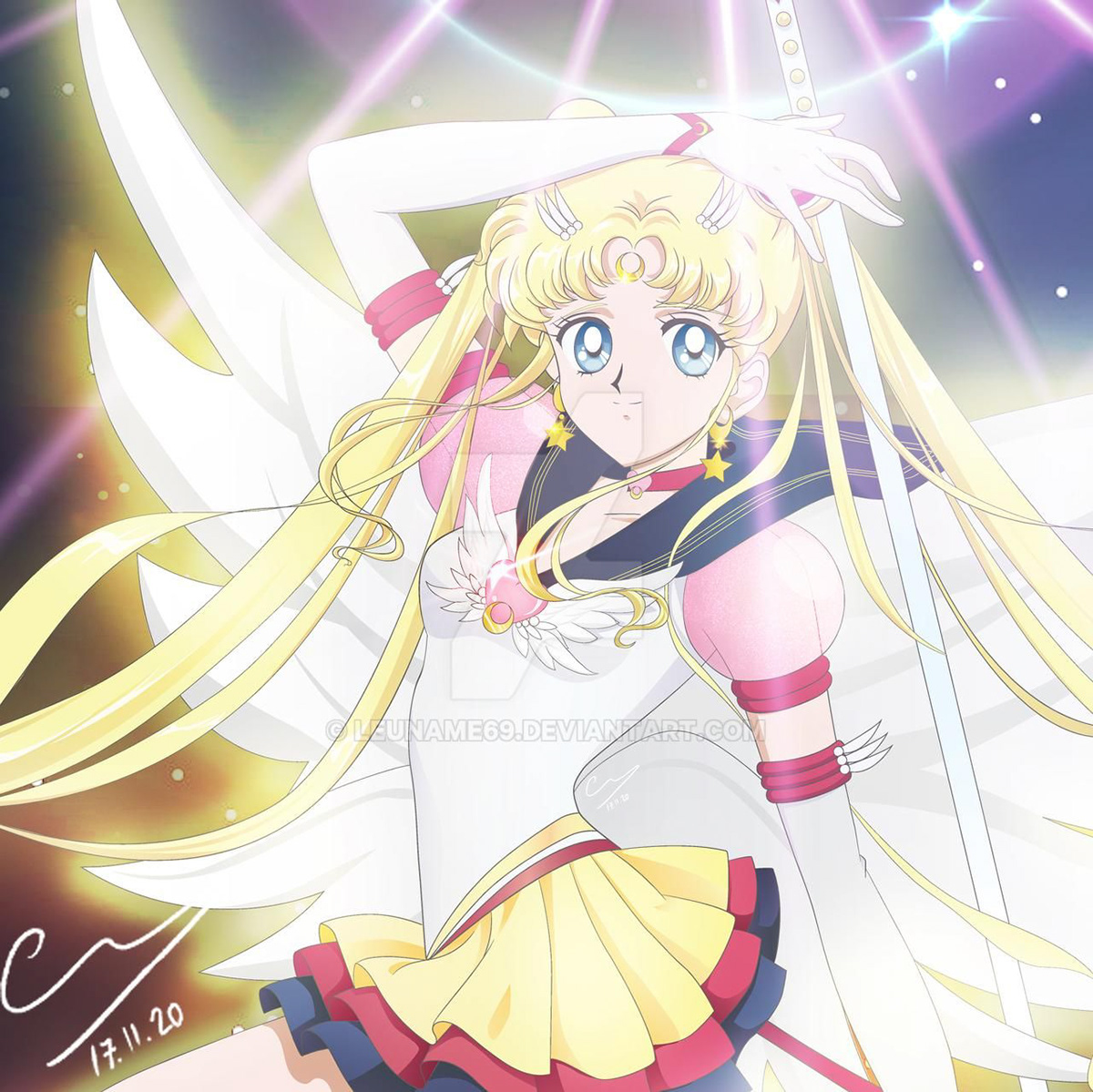 sailor moon Sailor Moon Crystal crystal queen serenity serenity selene moon moon queen anime superchibimoon