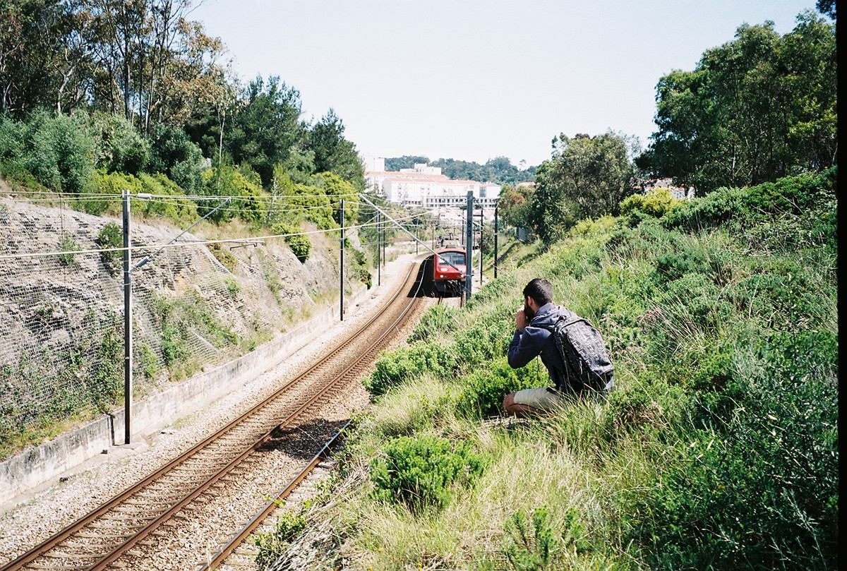 35mm Film   analog explore Paisagem Portugal Cores magoito linhas trains