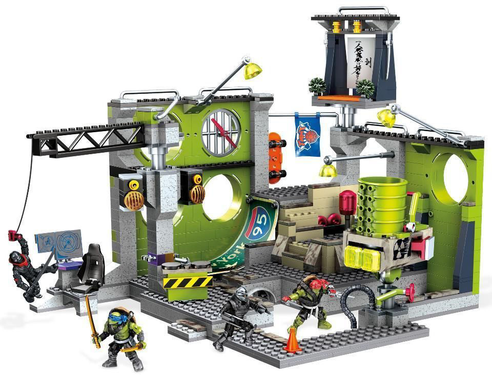 mega contrux Paramount Picture TMNT LEGO mattel Mega Bloks