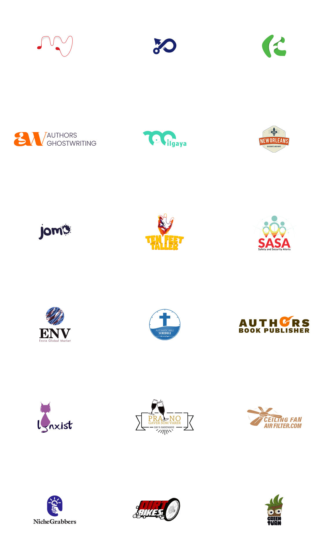 Logo Designs icons marks symbols monograms logo Letter Marks