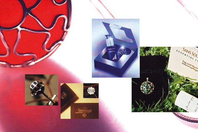 CI brand jewels jewelry jewel design perfume in jewels Chopard Douglas Perfumery Lancaster BMG Ariola gold silver sterling silver