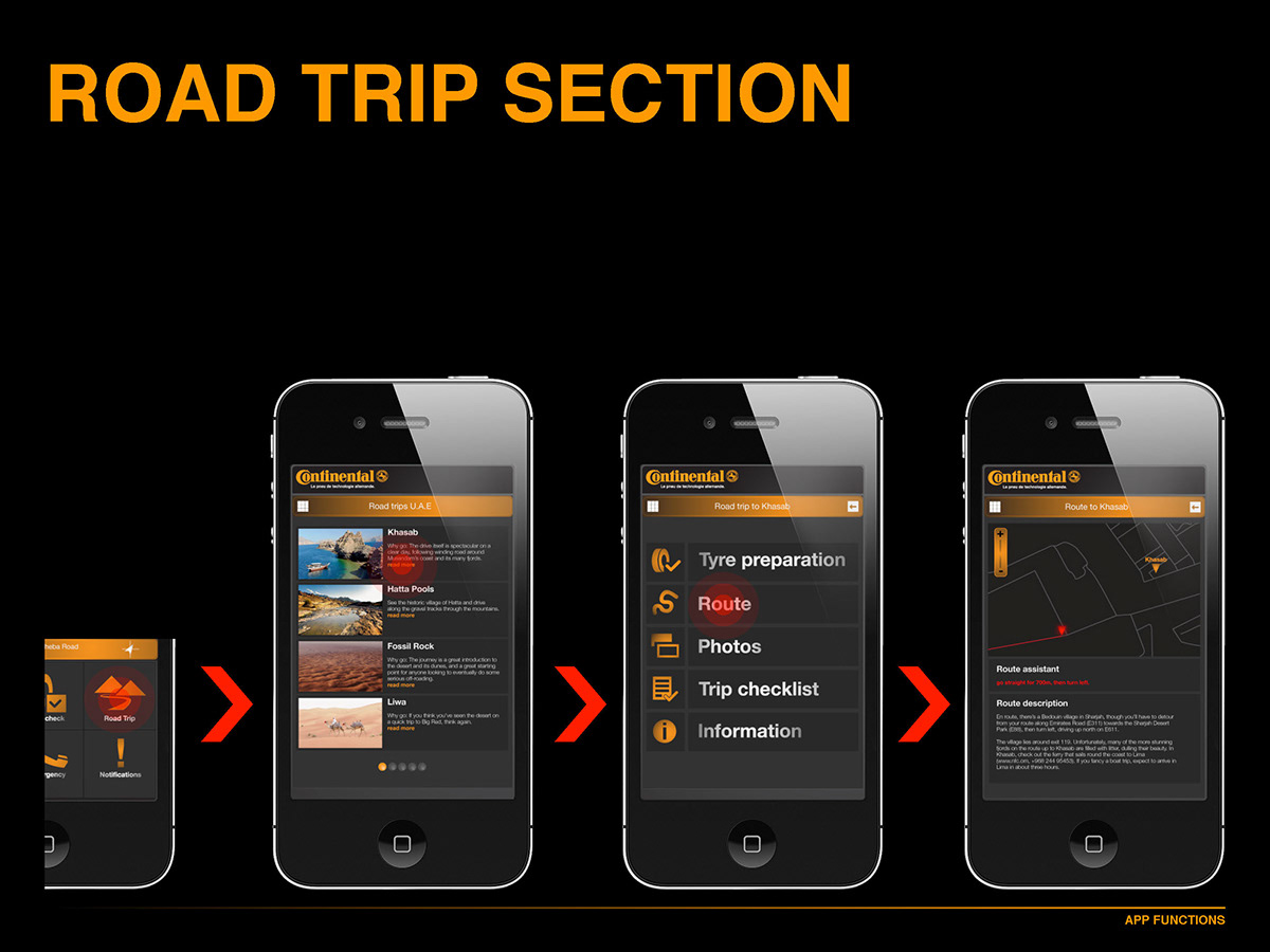 Continental Tyres tires app application