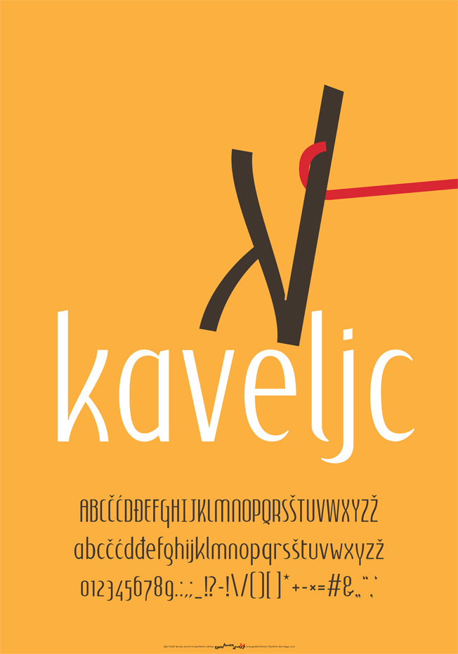 type design typography   Typeface font poster Workshop slovenia