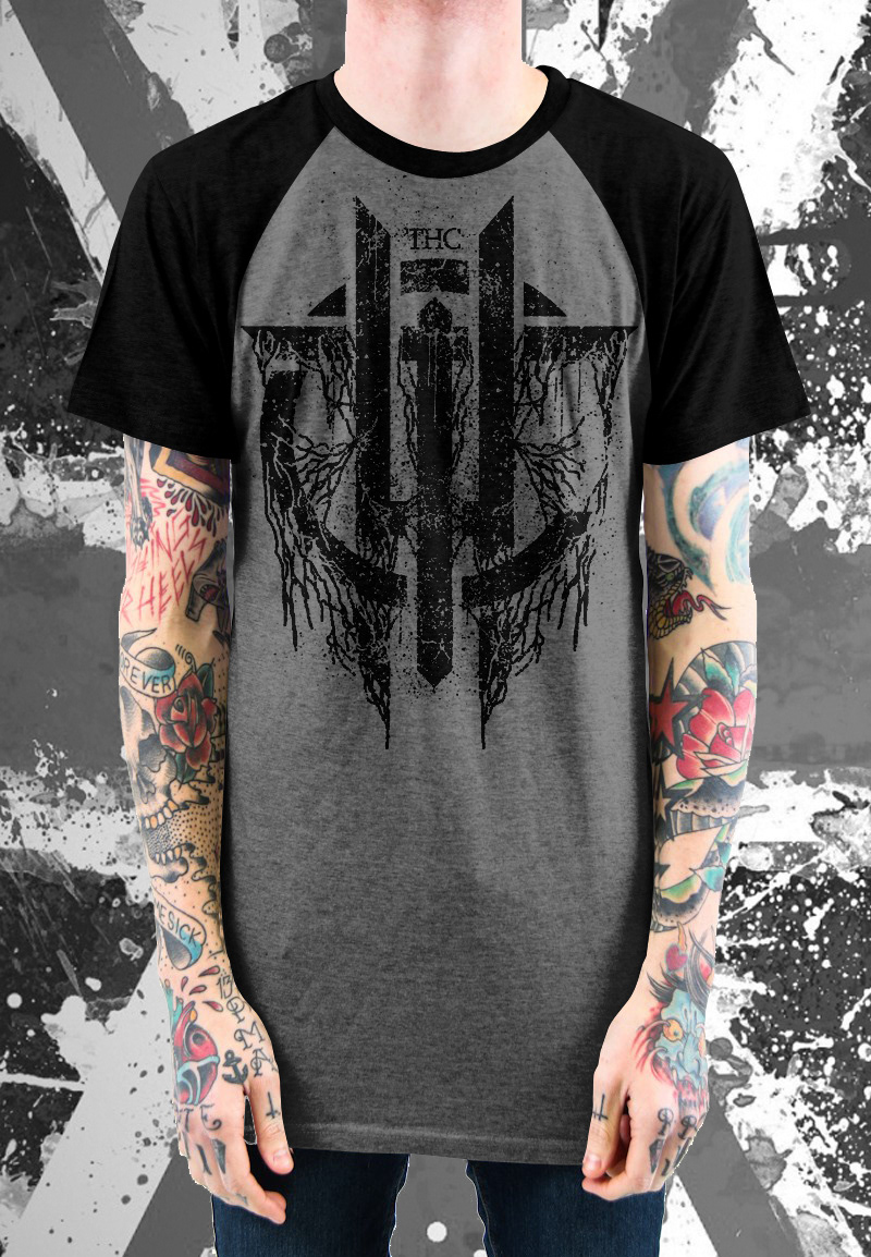 t-shirt tees band merchandise thc bandmerch design graphic metalband bandlogo artwork