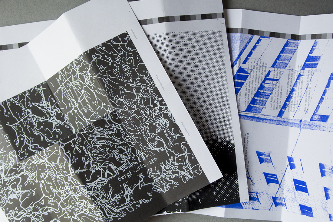 fanzine espace Space  Screenprinting posters folding Pica Pica Magazine