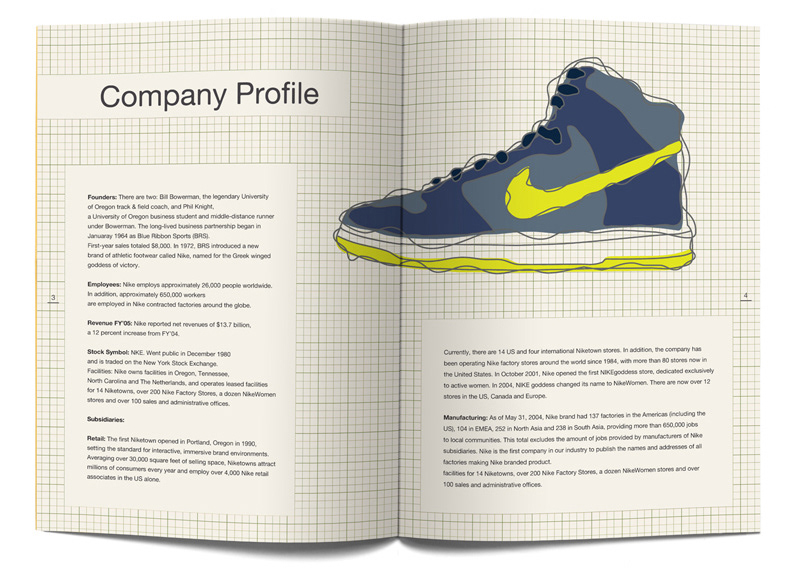 Nike  annual report ball profile heritage history career tie world shoe