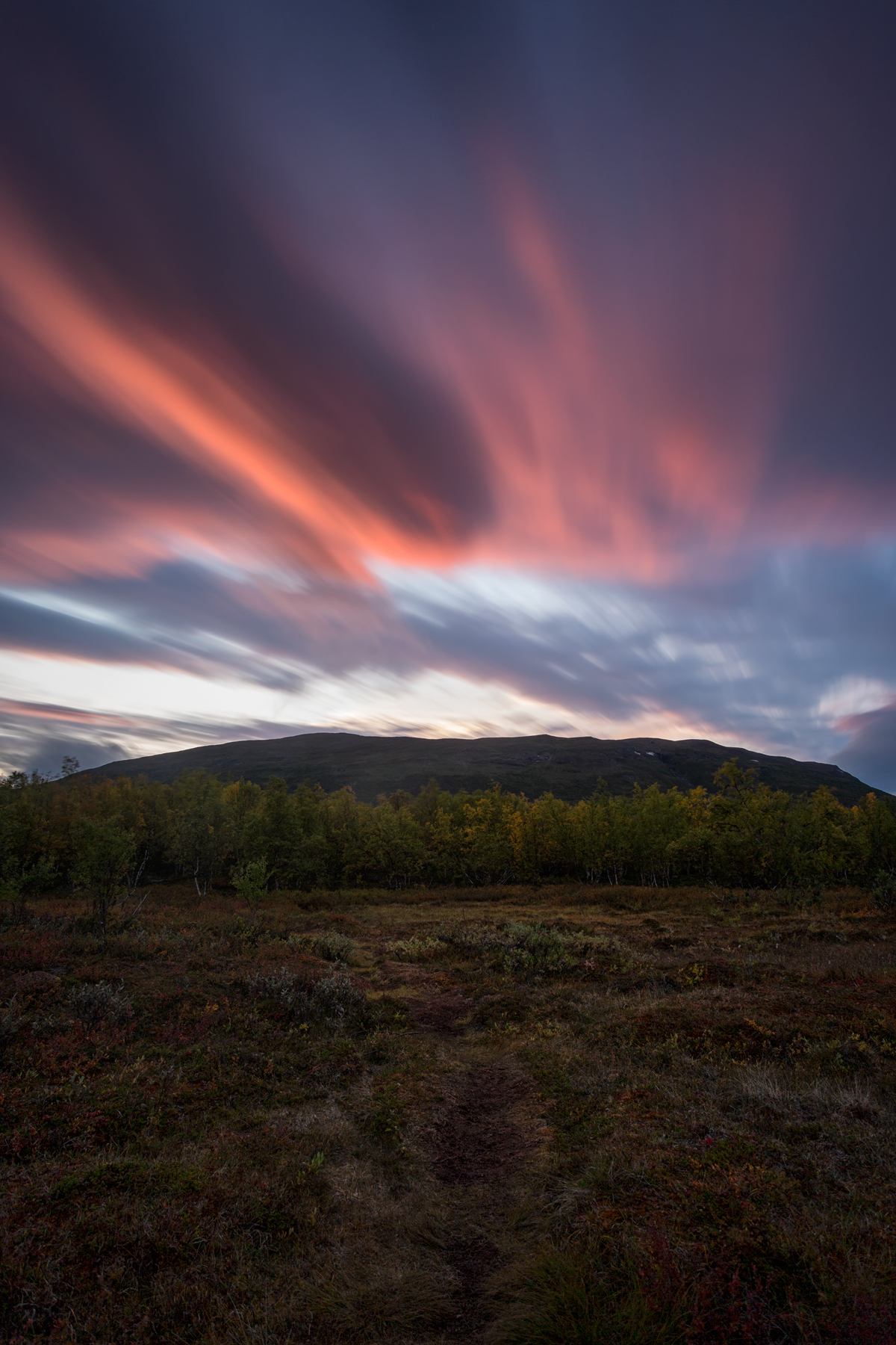 Landscape Nature Northern Lights Sweden Abisko