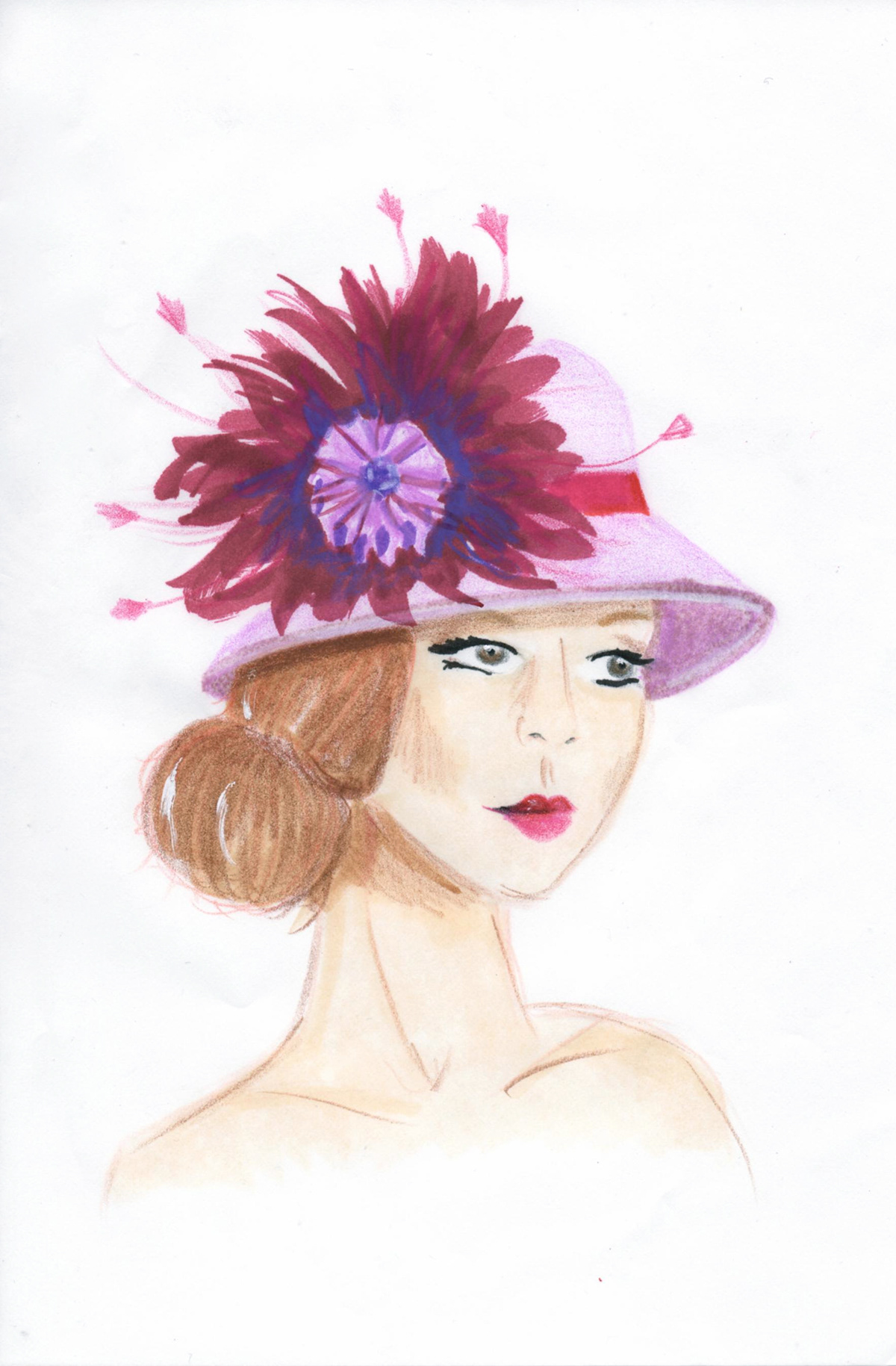 headwear millinery hat Hats Forme Millinery Jenny Pfanenstiel fascinators