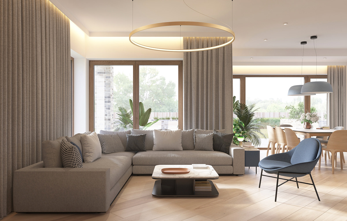 interior design  apartment flat CGI visualization arch Interior luxury