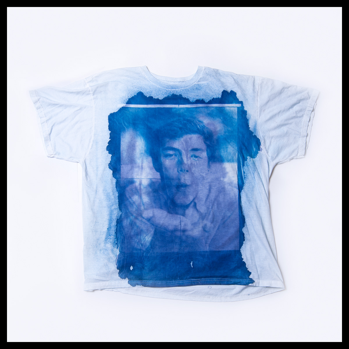 cyanotype t-shirts alternative process portrait
