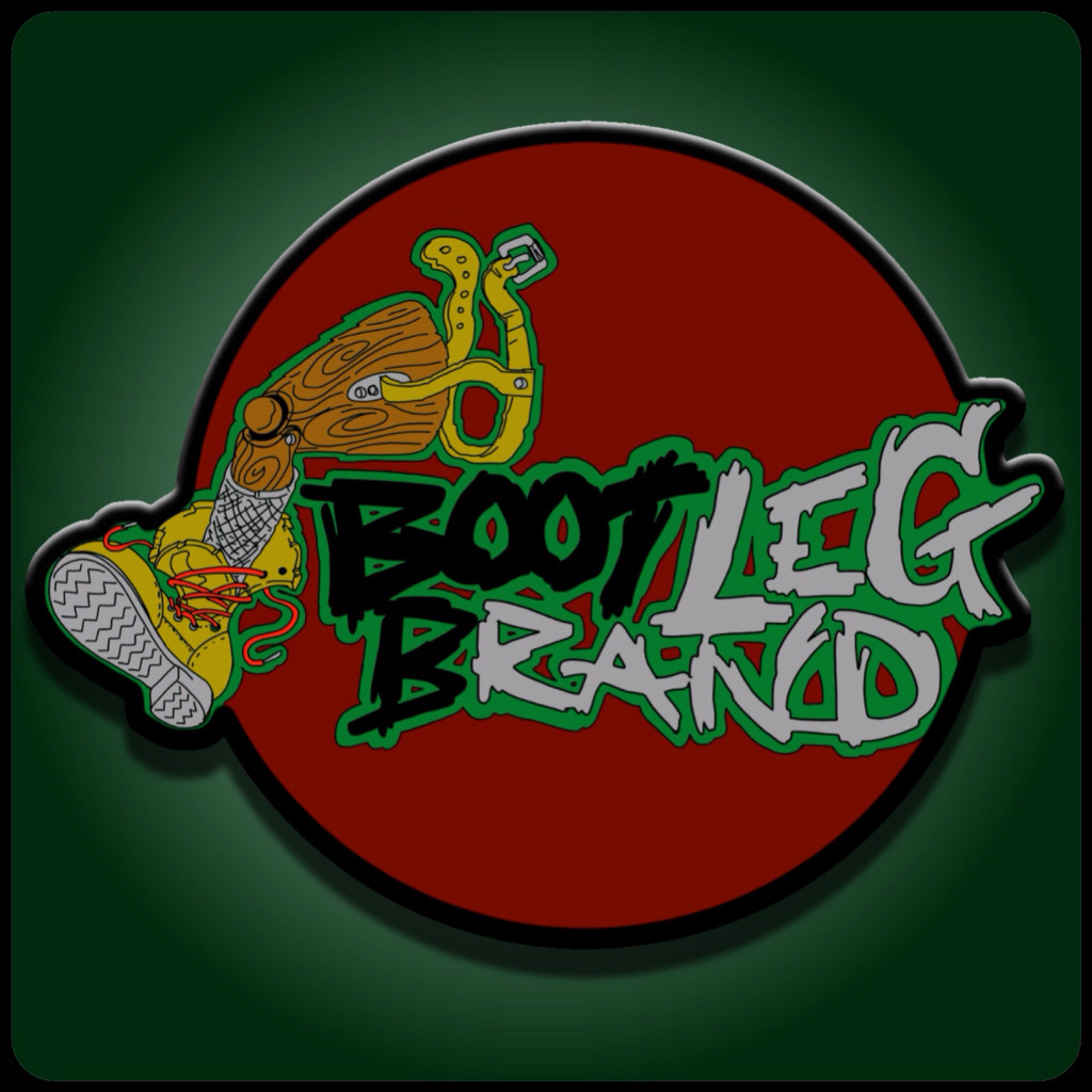 bootleg brand logo concept marketing  