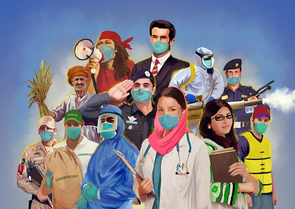army corona COVID19 doctors epidemic farmers Pakistan police protest teachers