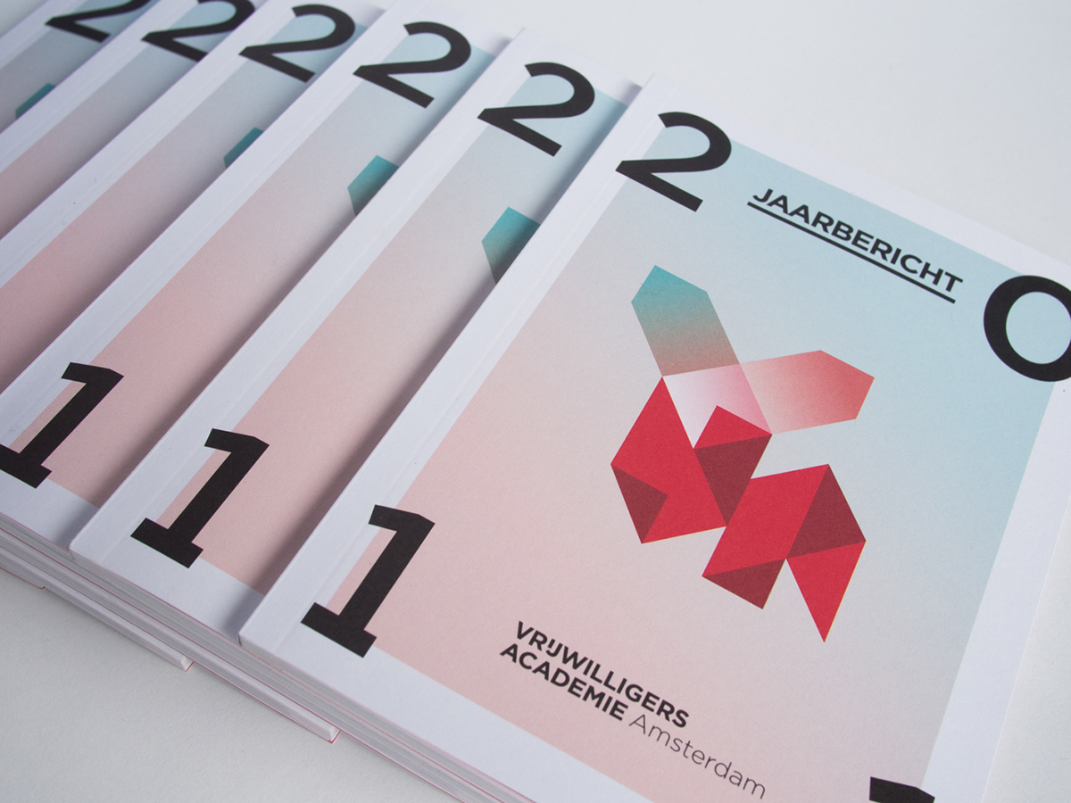 annual report  brand identity letters alphabet book design Rotterdam amsterdam origami  grid