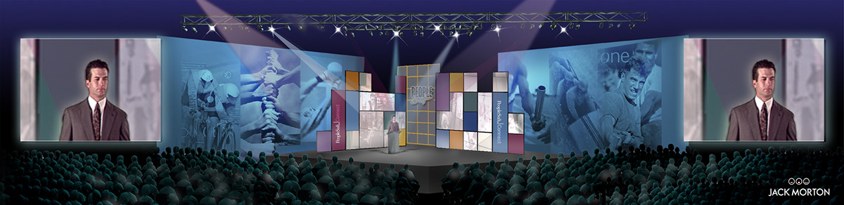 Video wall  Motion Graphics Keynote Presentations