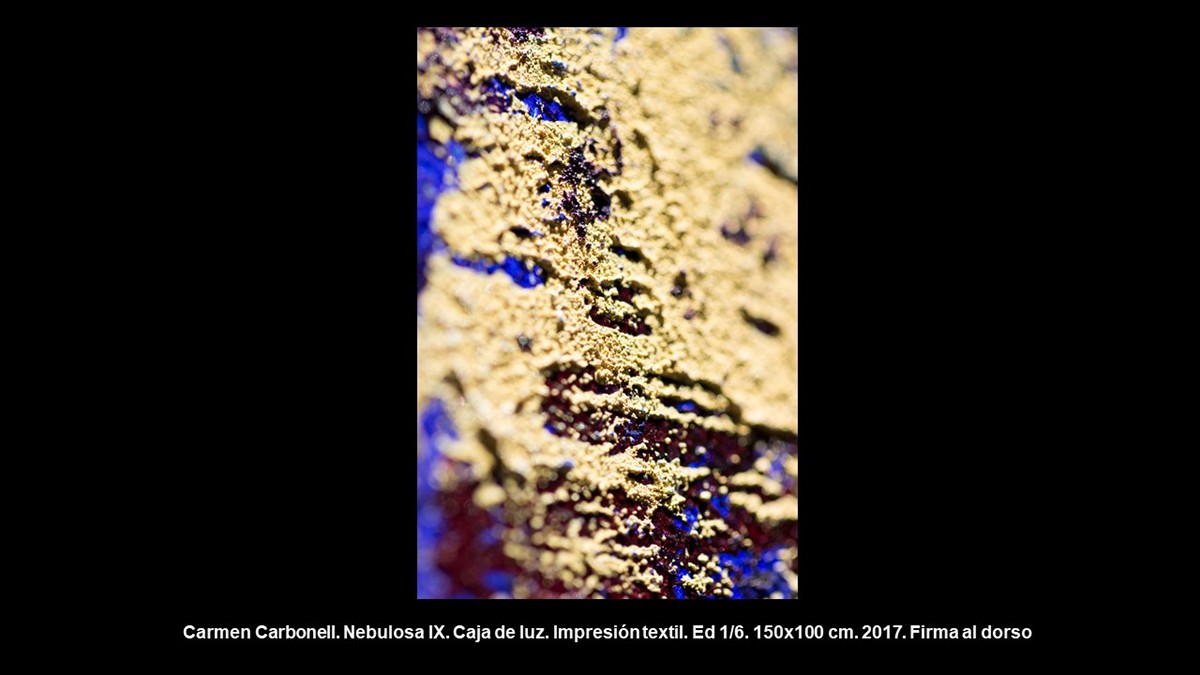 nebula universe Carmen Carbonell painting   textures macro sparkly