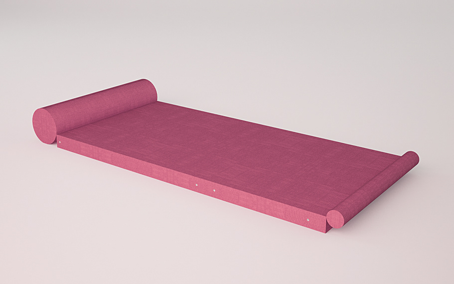 sofa-bed designer Eugenio Bicci capitano Achab news interiors Young colors