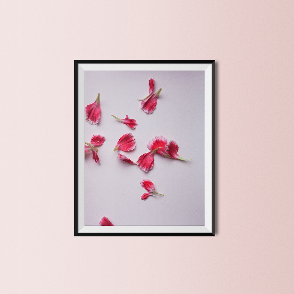 anima Jung Flowers pink femininity identity creative soul petals Expression sensitivity emotion mixed media