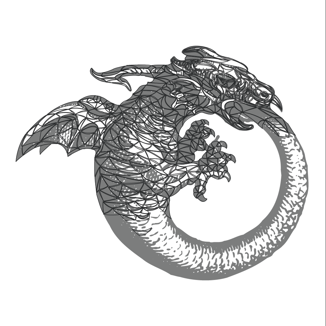 logo alquimia anniversary 20anos dragon