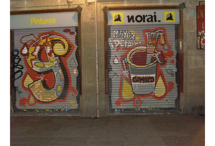 Graffiti Barcelona 2010
