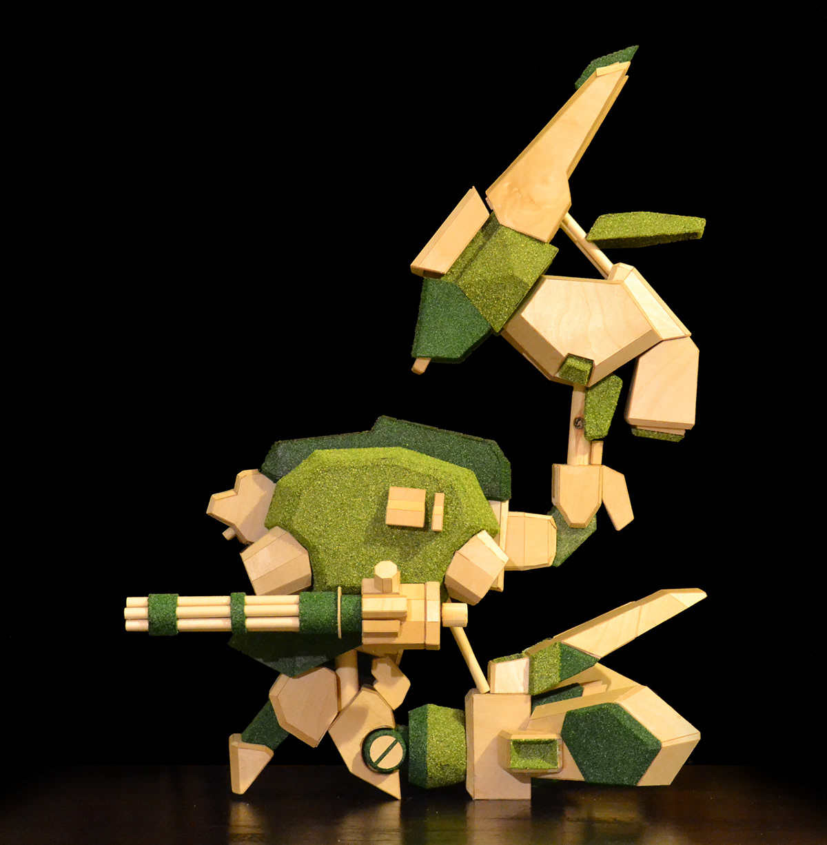 letter sculpture tomoz robot Gundam Volume 3D