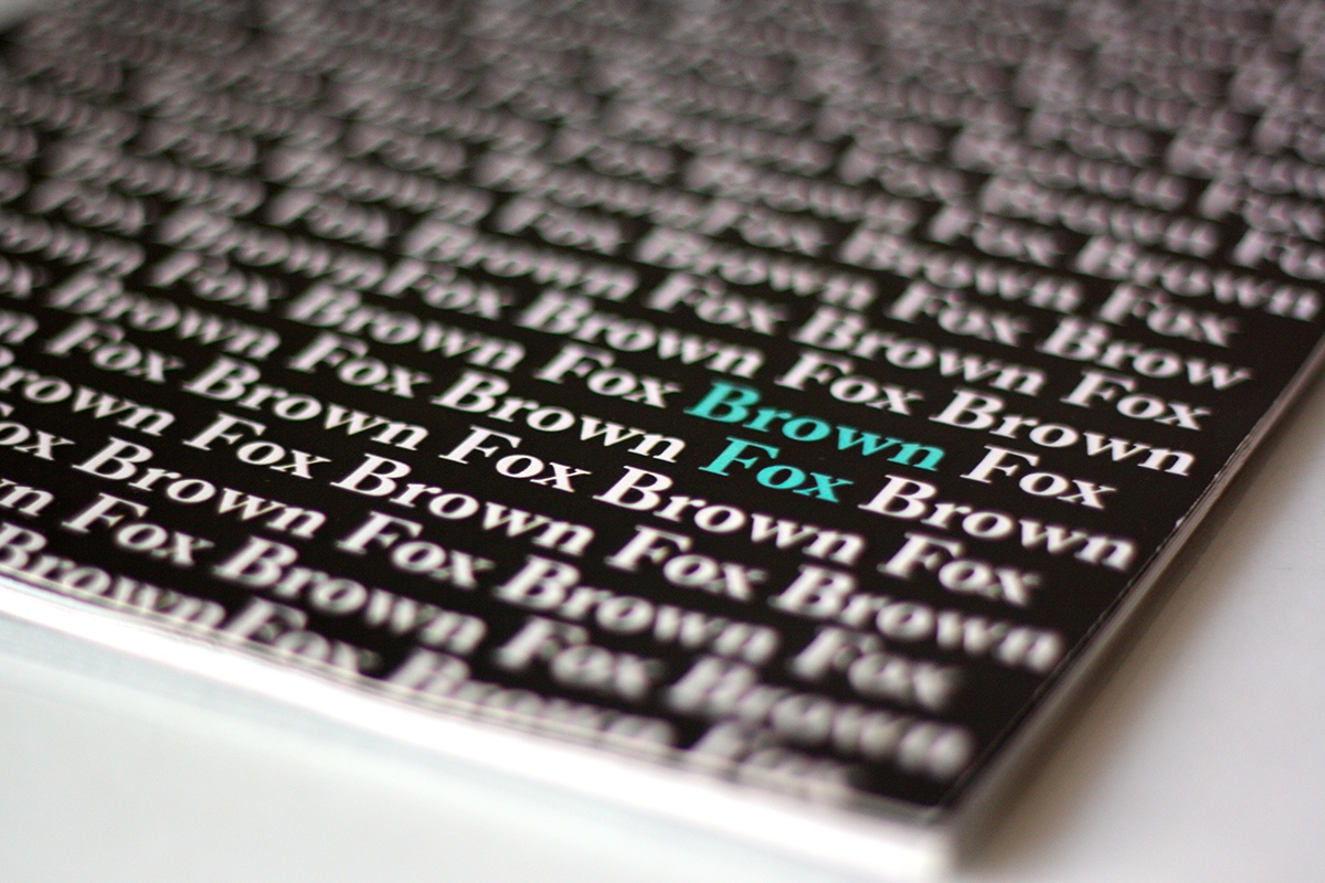 brownfox magazine graphicdesign Printing editorial