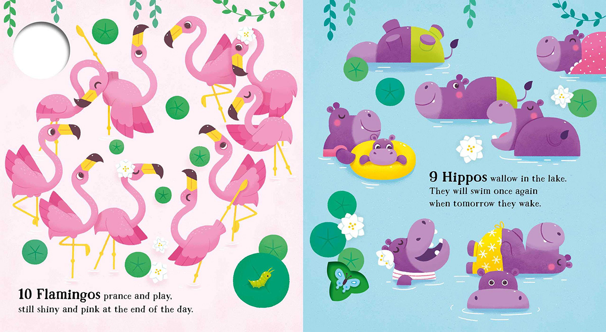 animals bunny cangaroo cartoon Cat Character Child art children's book cute hippo