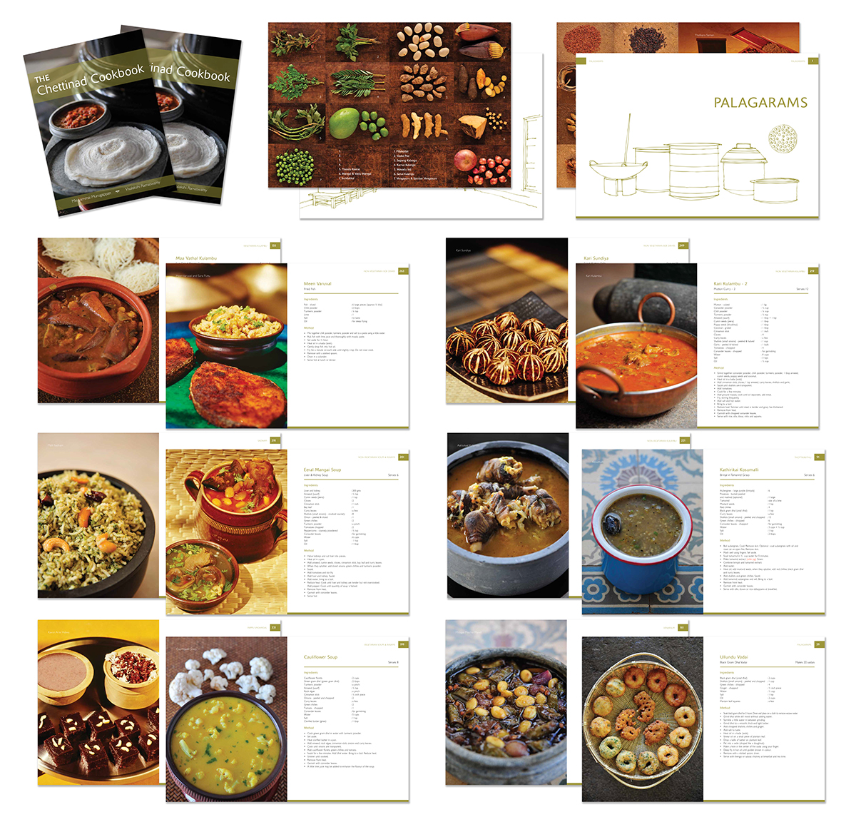 catalog brochures multi-page booklet book Cook Book recipes