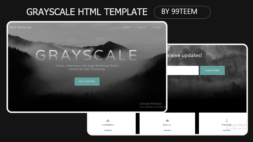 HTML Email Template