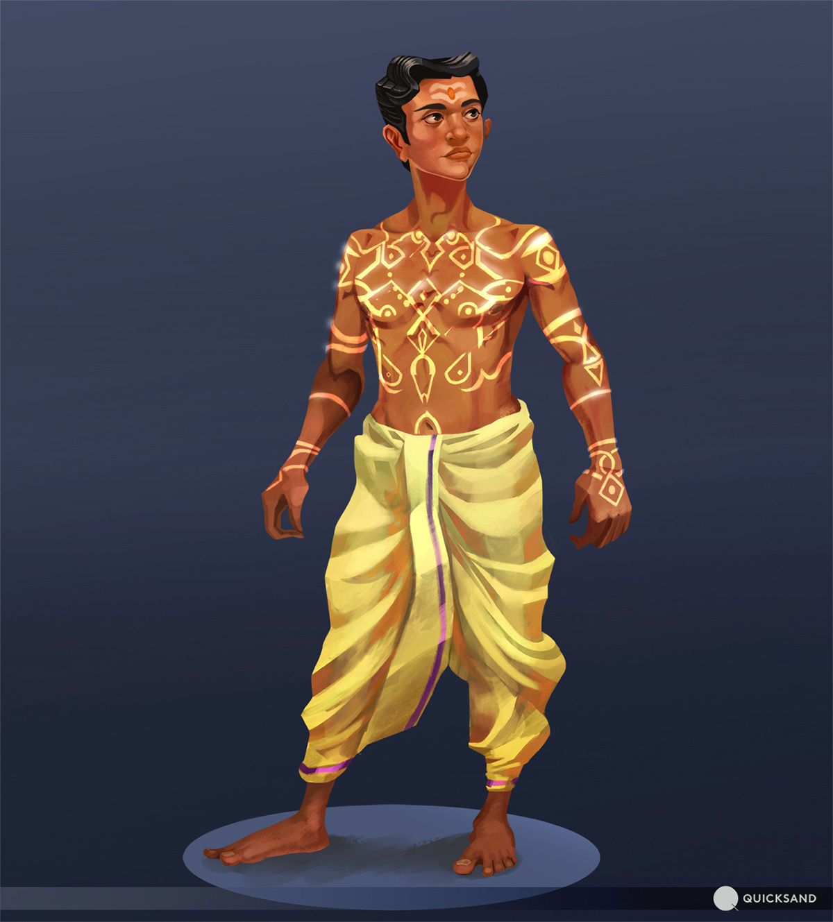 Character characterdesign characterdevelopment culture gamecharacter India kolam ramanujan sketches southindia