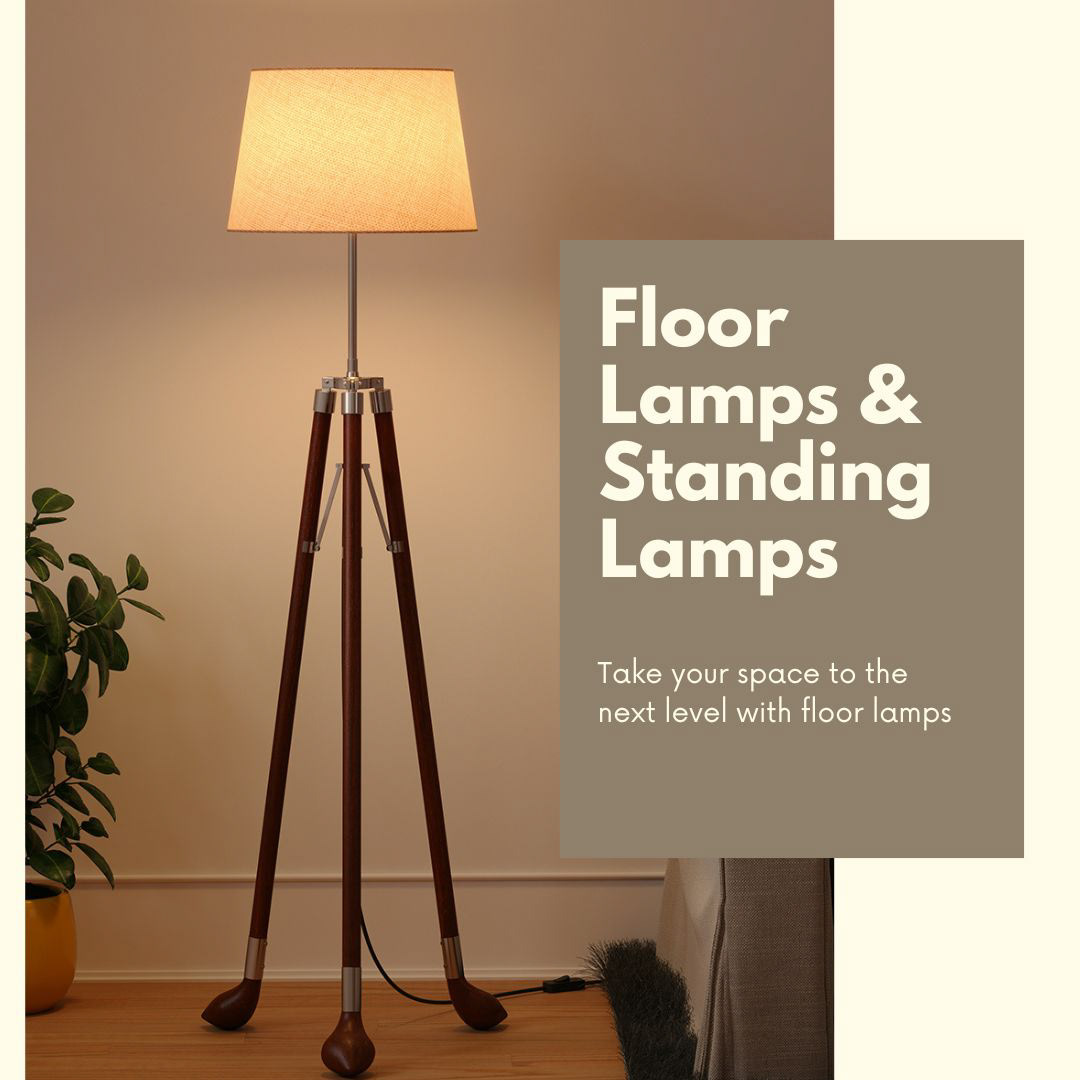 floor lamp brass floor lamp corner floor lamp standing lamp tripod floor lamp wooden floor lamp