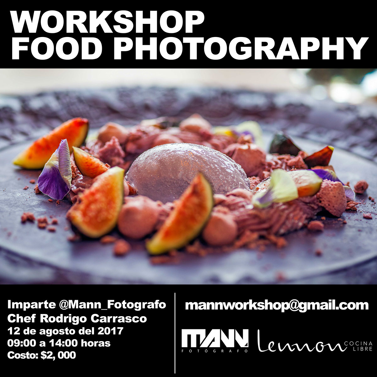 Miguel A. Manrique Lennon Cocina Libre Mann Fotógrafo mann_fotografo Taller de fotografia fotografía de alimentos